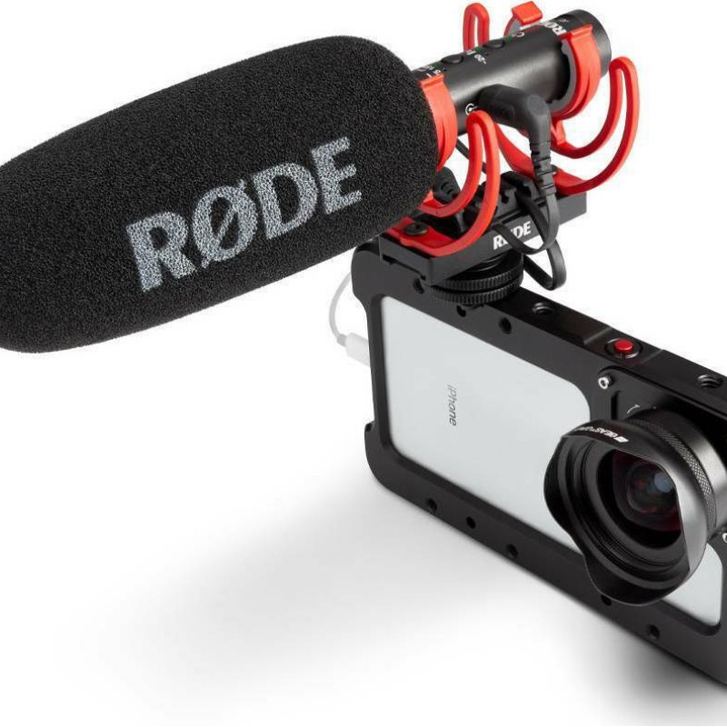 Rode Video Mic NTG Πυκνωτικό Μικρόφωνο USB Shock Mounted για Φωνητικά σε Πορτοκαλί Χρώμα
