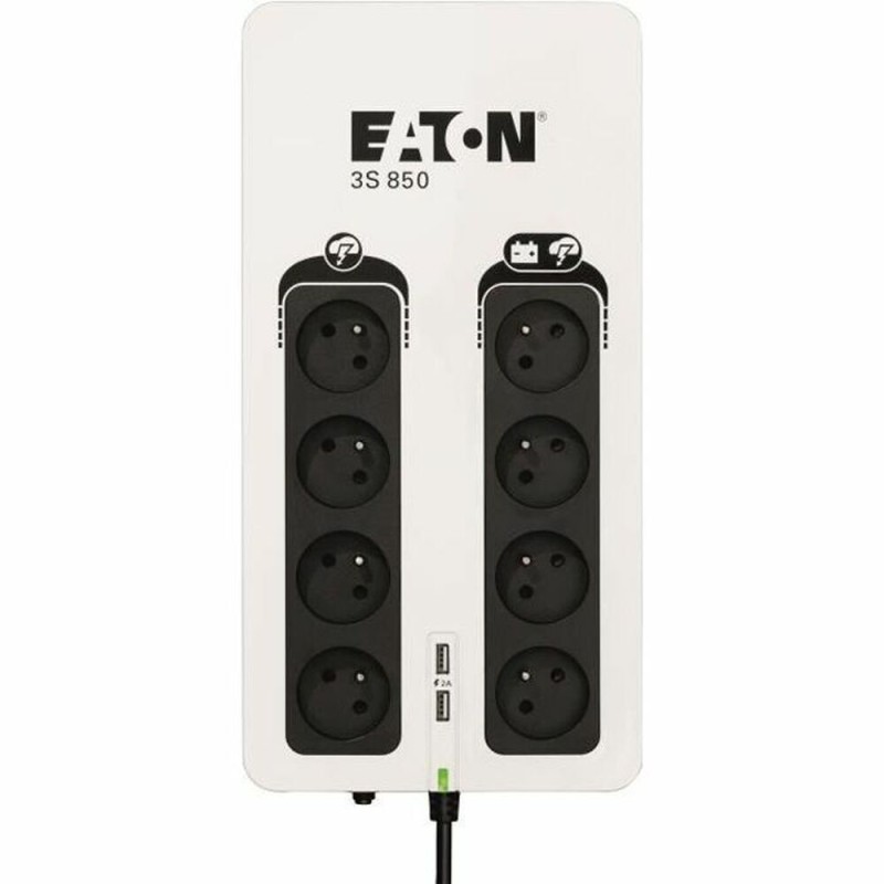 Eaton 3S Gen2 3S850F UPS Off-Line 850VA 510W με 8 IEC Πρίζες