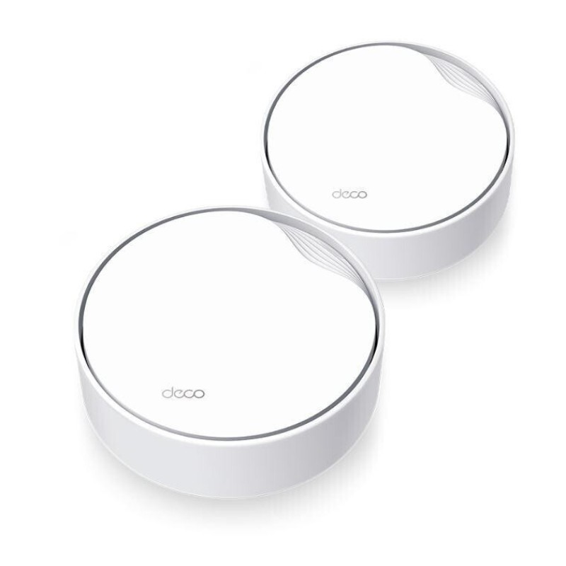 TP-LINK Deco X50 v1 WiFi Mesh Network Access Point Wi‑Fi 5 Dual Band (2.4 & 5GHz) σε Διπλό Kit