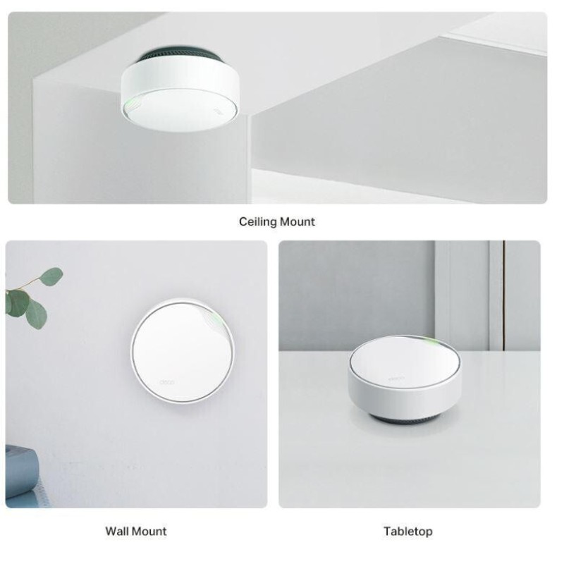 TP-LINK Deco X50 v1 WiFi Mesh Network Access Point Wi‑Fi 5 Dual Band (2.4 & 5GHz) σε Διπλό Kit