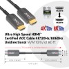 Club3D HDMI 2.1 Cable HDMI male - HDMI male 10m Μαύρο CAC-1376