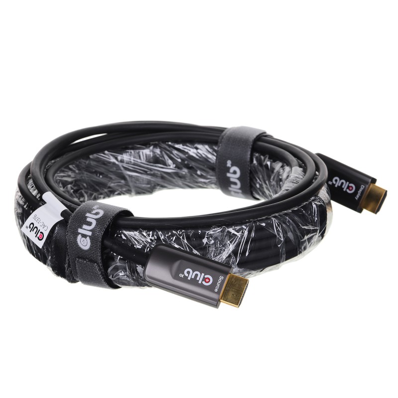 Club3D HDMI 2.1 Cable HDMI male - HDMI male 10m Μαύρο CAC-1376