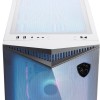 MSI MPG GUNGNIR 300R AIRFLOW Gaming Midi Tower Κουτί Υπολογιστή με Πλαϊνό Παράθυρο και RGB Φωτισμό Λευκό