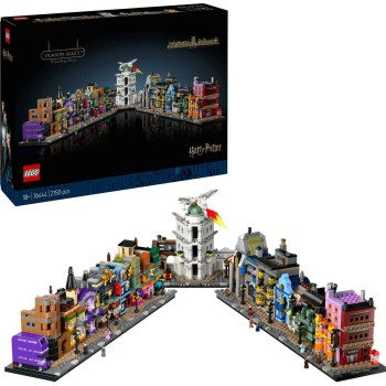 Lego Harry Potter Diagon Alley Wizarding Shops για 18+ Ετών 2750τμχ 76444