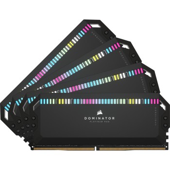 Corsair Dominator Platinum RGB DDR5 64GB RAM με 4x16GB Modules και Ταχύτητα 6400 για Desktop CMT64GX5M4B6400C32