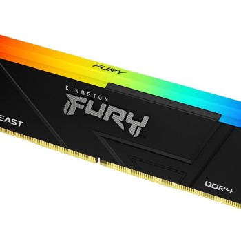 Kingston Fury Beast DDR4 με Module 1x32GB και Ταχύτητα 3200 για Desktop KF432C16BB2A/32