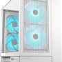 Cougar OmnyX Gaming Midi Tower Κουτί Υπολογιστή με ARGB Φωτισμό Λευκό