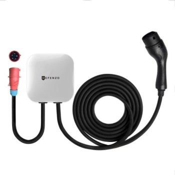 Defenzo Επιτοίχιος Σταθμός Φόρτισης 11kW με Ενσωματωμένο Καλώδιο Type 2