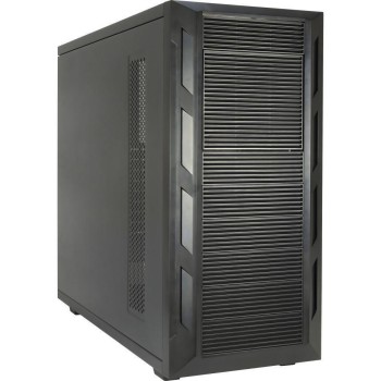 Inter-Tech T-9 Midi Tower Κουτί Υπολογιστή Μαύρο