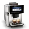 Siemens Eq.900 Αυτόματη Μηχανή Espresso 1500W Πίεσης 19bar για Cappuccino με Μύλο Άλεσης Ασημί