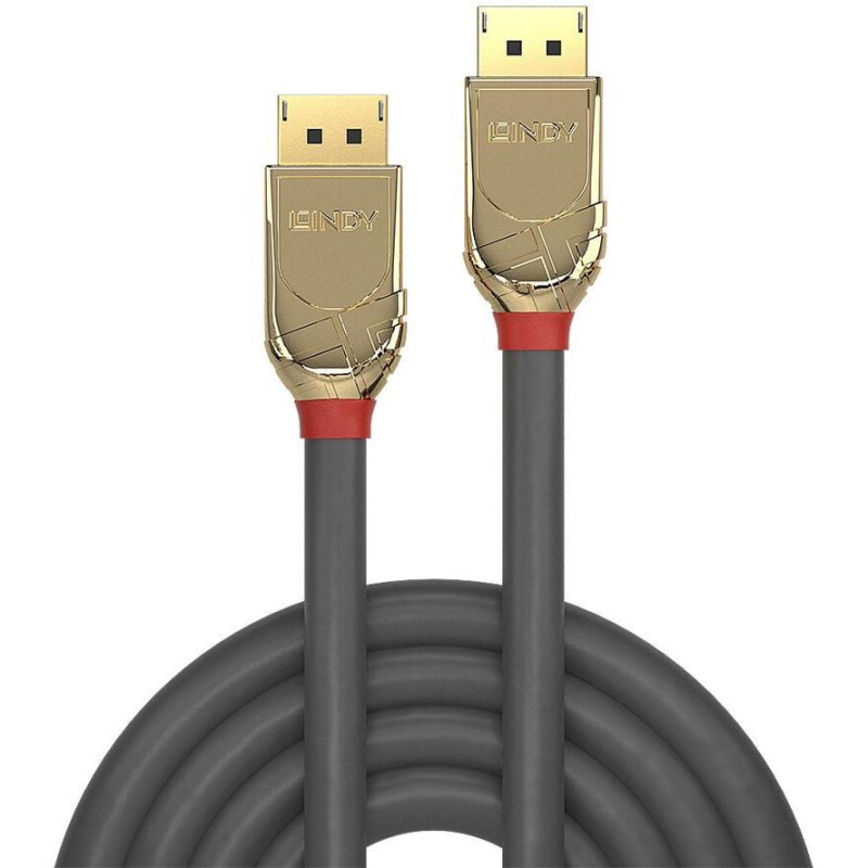 Lindy Cable DisplayPort male - DisplayPort male 15m Μαύρο (36297)