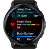 Garmin Venu 3 Stainless Steel 45mm Αδιάβροχο Smartwatch με Παλμογράφο (Slate Bezel With Black Silicone Band)