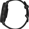 Garmin Venu 3 Stainless Steel 45mm Αδιάβροχο Smartwatch με Παλμογράφο (Slate Bezel With Black Silicone Band)