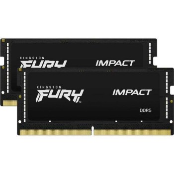 Kingston Fury Impact DDR5 32GB RAM με 2x16GB Modules και Ταχύτητα 5600 για Laptop KF556S40IBK2-32
