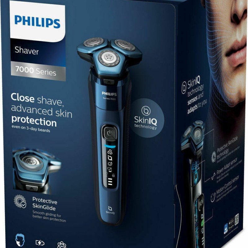 Philips Series 7000 S7882/55 Περιστρεφόμενη Ξυριστική Μηχανή Προσώπου Επαναφορτιζόμενη