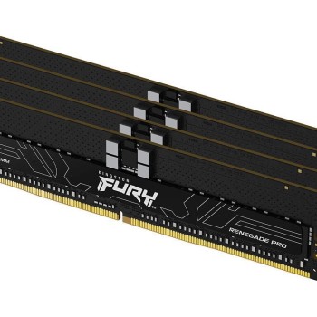 Kingston Fury Renegade Pro DDR5 128GB RAM με 4x32GB Modules και Ταχύτητα 6800 για Desktop KF568R34RB2K4-128