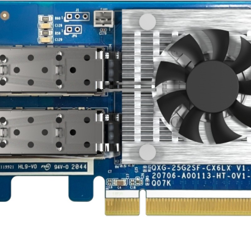 QNap Ενσύρματη Κάρτα Δικτύου Ethernet PCI-e QXG-25G2SF-CX6