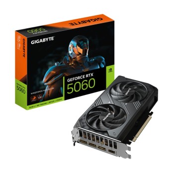 Gigabyte GeForce RTX 5060 8GB GDDR7 Windforce Max OC Κάρτα Γραφικών GV-N5060WF2MAX OC-8GD