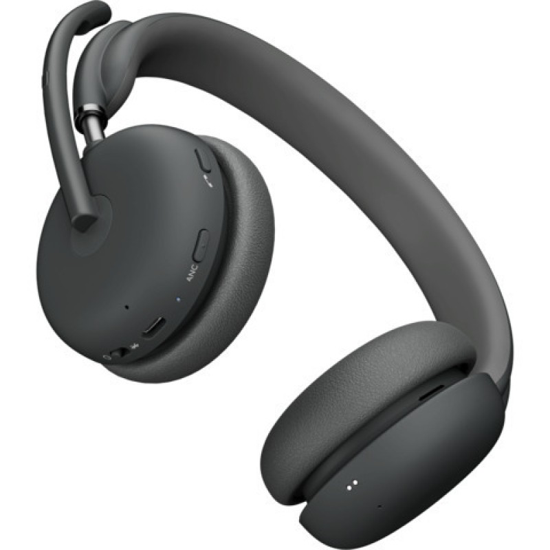 Logitech Zone Wireless 2 Teams Version With Receiver On Ear Multimedia Ακουστικά με μικρόφωνο και σύνδεση Bluetooth / USB-A σε Γκρι χρώμα