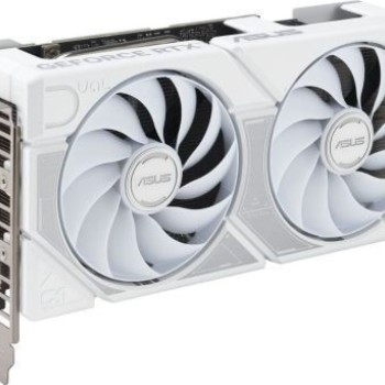 Asus GeForce RTX 5060 8GB GDDR7 Dual White OC Κάρτα Γραφικών 90YV0N15-M0NA00
