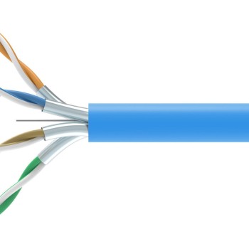 Equip U/FTP (STP) Cat.6a Καλώδιο Δικτύου Ethernet χωρίς ακροδέκτες 305m Μπλε 1τμχ 404546
