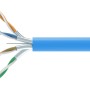Equip U/FTP (STP) Cat.6a Καλώδιο Δικτύου Ethernet χωρίς ακροδέκτες 305m Μπλε 1τμχ 404546