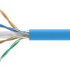 Equip U/UTP Cat.6a Καλώδιο Δικτύου Ethernet χωρίς ακροδέκτες 305m Μπλε 1τμχ 404542