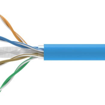 Equip U/UTP Cat.6a Καλώδιο Δικτύου Ethernet χωρίς ακροδέκτες 305m Μπλε 1τμχ 404542