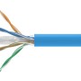 Equip U/UTP Cat.6a Καλώδιο Δικτύου Ethernet χωρίς ακροδέκτες 305m Μπλε 1τμχ 404542