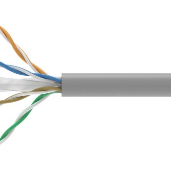 Equip U/UTP Cat.6 Καλώδιο Δικτύου Ethernet χωρίς ακροδέκτες 305m Γκρι 1τμχ 404535