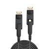 Lindy Cable DisplayPort male - DisplayPort male 50m Μαύρο (38484)