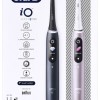 Oral-B iO Series 9 Ηλεκτρική Οδοντόβουρτσα με Αισθητήρα Πίεσης και Θήκη Ταξιδίου Black Onyx / Rose Quartz