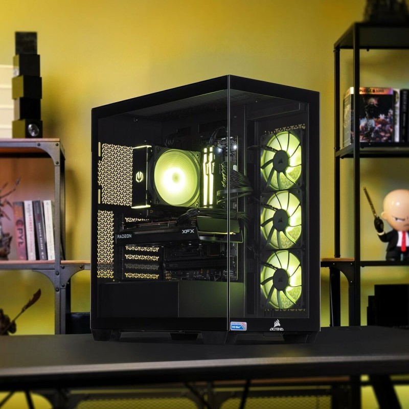Actina KOMACNGIP0212 Gaming Desktop PC (Ryzen 5-7500F/32GB DDR5/1TB SSD/Radeon RX 7700 XT/No OS)