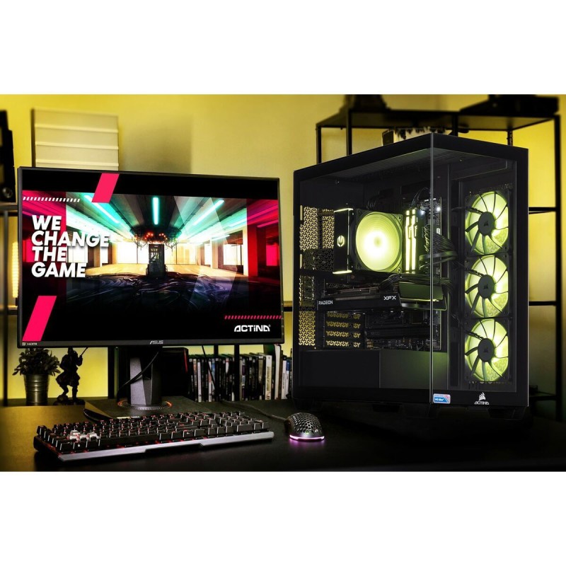 Actina KOMACNGIP0212 Gaming Desktop PC (Ryzen 5-7500F/32GB DDR5/1TB SSD/Radeon RX 7700 XT/No OS)