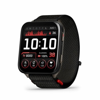 Garmin Venu X1 Titanium 46mm Αδιάβροχο Smartwatch με Παλμογράφο (Black with Slate Titanium)