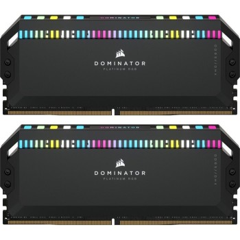 Corsair Dominator Platinum RGB DDR5 64GB RAM με 2x32GB Modules και Ταχύτητα 6800 για Desktop CMT64GX5M2B6800C40