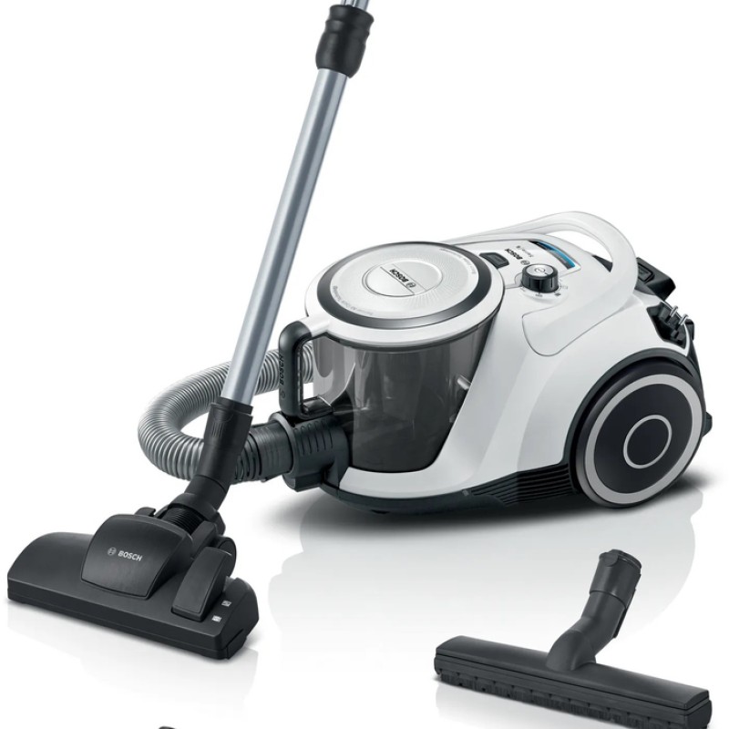 Bosch BGC41XALL Ηλεκτρική Σκούπα 700W με Κάδο 2.4lt Λευκή
