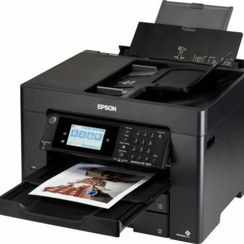 Epson Workforce WF-7840DTWF Έγχρωμο Πολυμηχάνημα Inkjet με WiFi και Mobile Print