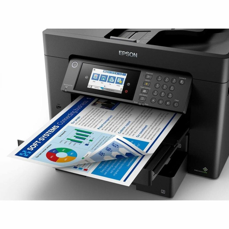 Epson Workforce WF-7840DTWF Έγχρωμο Πολυμηχάνημα Inkjet με WiFi και Mobile Print