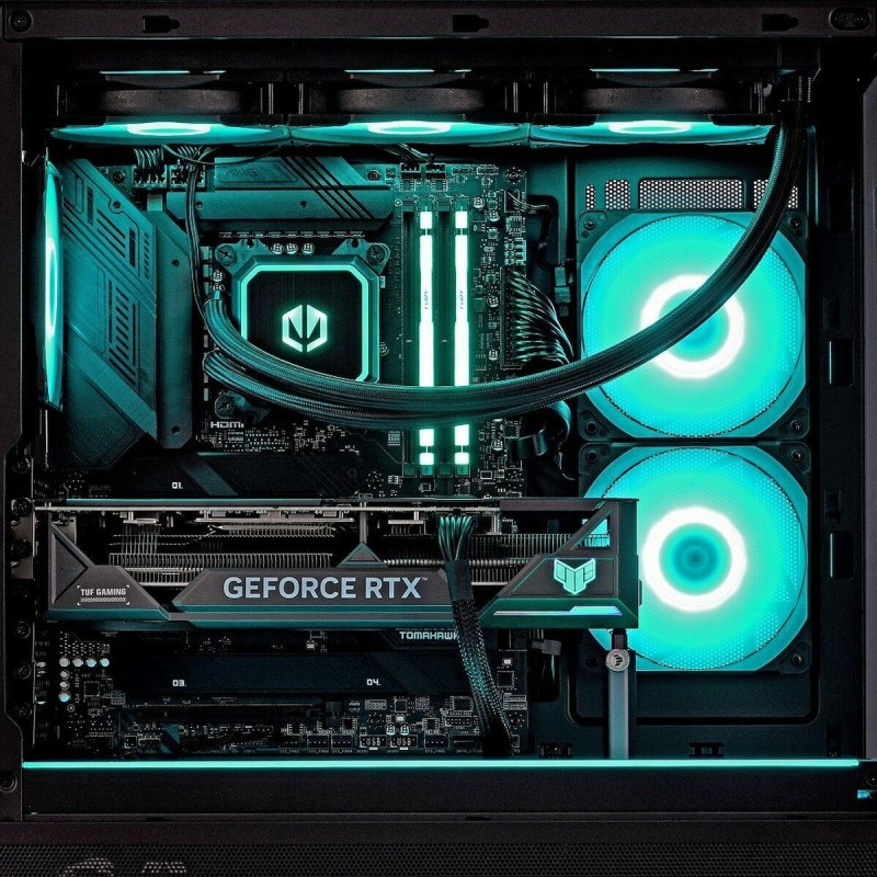 Actina KOMACNGIP0311 Gaming Desktop PC (Ryzen 9-9900X3D/64GB DDR5/2TB SSD/GeForce RTX 5090/W11 Home)