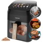 Cecotec Cecofry Air Fryer με Διπλό Αποσπώμενο Κάδο 4.5lt Μαύρο