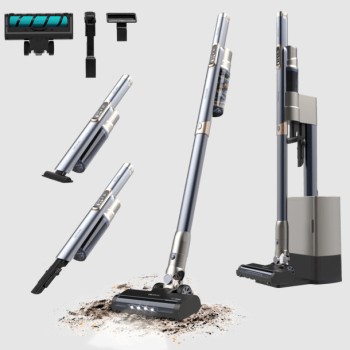 Cecotec Επαναφορτιζόμενη Σκούπα Stick 16.8V Γκρι