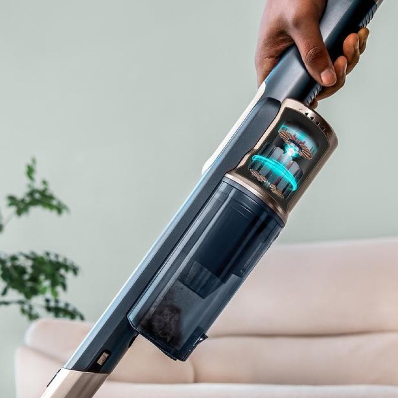 Cecotec Επαναφορτιζόμενη Σκούπα Stick 16.8V Γκρι