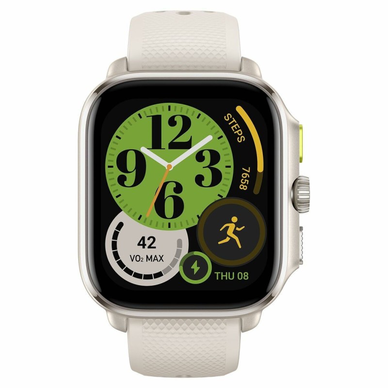 Amazfit Cheetah (Square) 45mm Αδιάβροχο Smartwatch με Παλμογράφο (Winner Champagne)