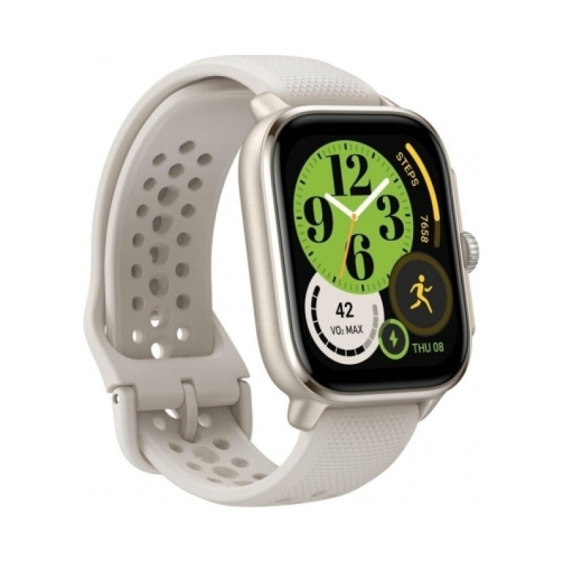 Amazfit Cheetah (Square) 45mm Αδιάβροχο Smartwatch με Παλμογράφο (Winner Champagne)