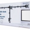 Gembird MA-D3-01 Βάση Γραφείου για 3 Οθόνες έως 27