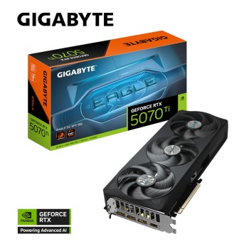 Gigabyte GeForce RTX 5070 Ti 16GB GDDR7 Eagle OC SFF Κάρτα Γραφικών GV-N507TEAGLE OC-16GD