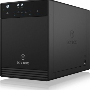 Icy Box IB-3740-C31 Θήκη για 4 Σκληρούς Δίσκους 2.5