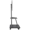 Manhattan Ultra Heavy-Duty Height-Adjustable Βάση Τηλεόρασης Δαπέδου έως 100