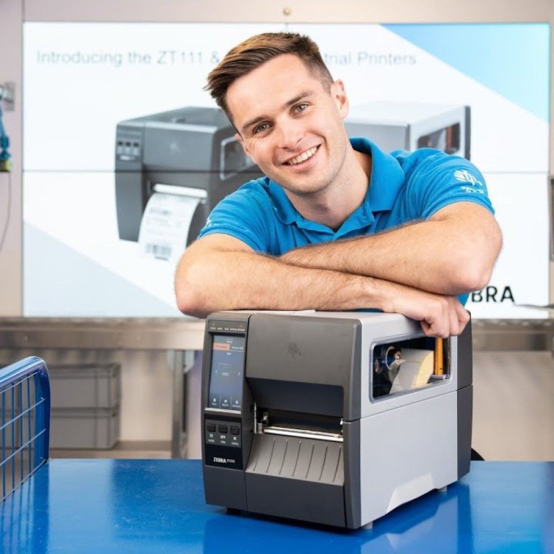 Zebra ZT231 Εκτυπωτής Ετικετών Απευθείας Μεταφοράς USB, Serial, Bluetooth, Ethernet 203 dpi ZT23142-D0E000FZ
